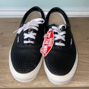 NWT Leather Vans
